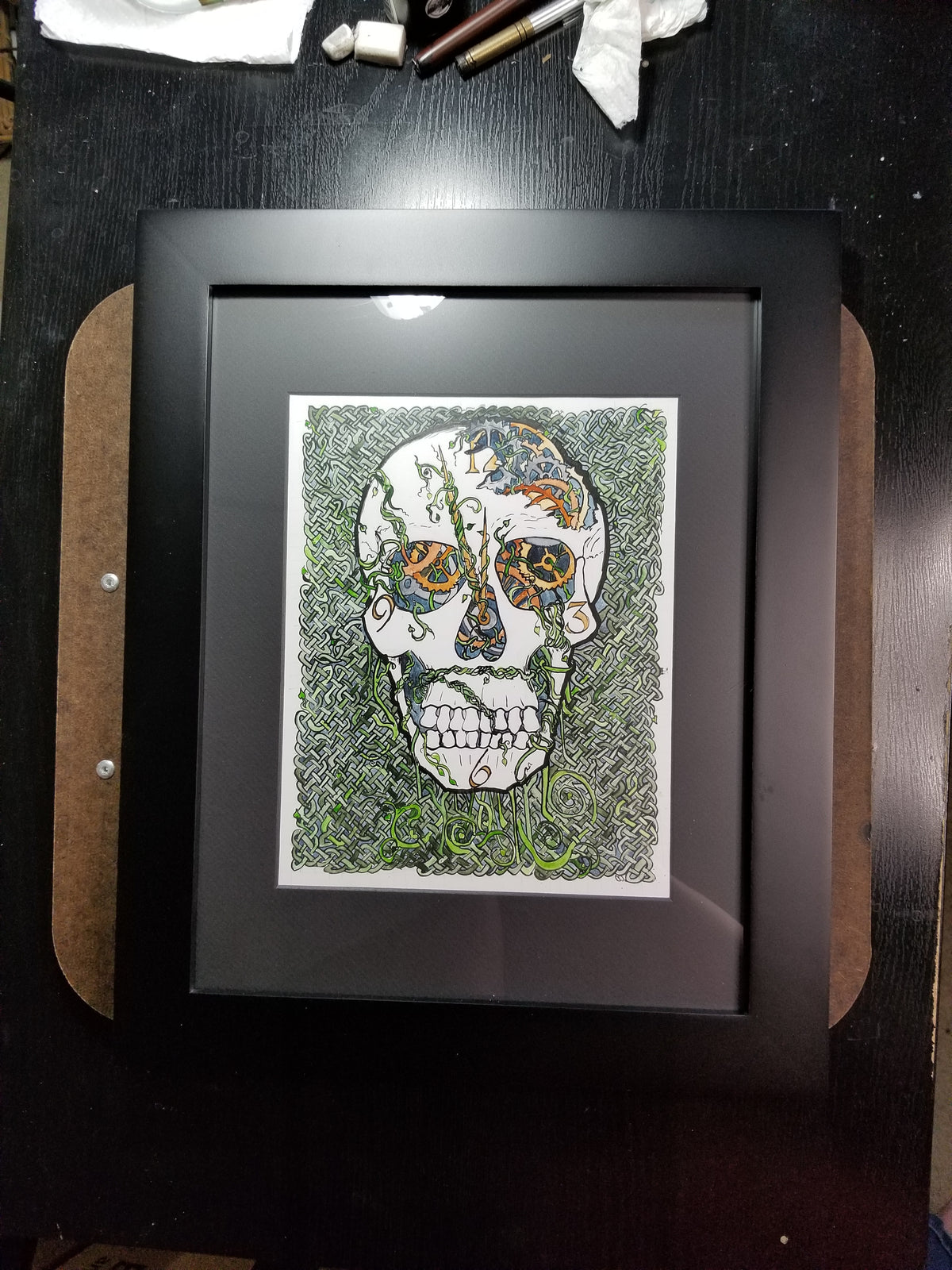 Having a Moment - Original Watercolor and Ink Painting