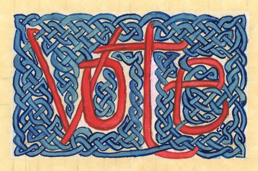 Custom One Name or Word Knotwork Art