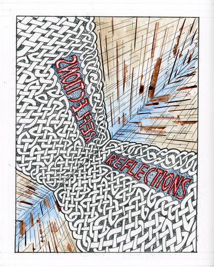 Imperfection - Original Watercolor and Ink Painting