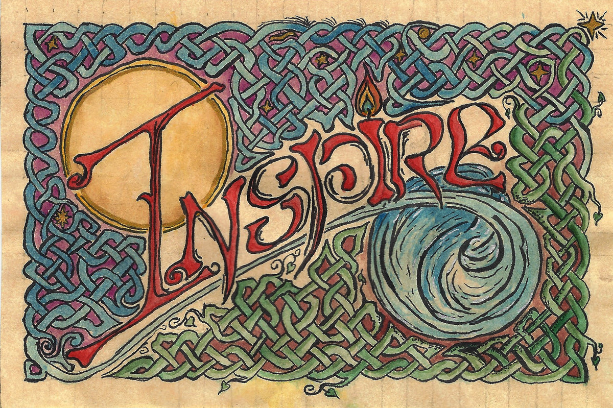 Custom One Name or Word Knotwork Art